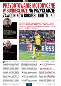 Przygotowanie motoryczne w Bundeslidze nas przykładzie zawodników Borussii Dortmund