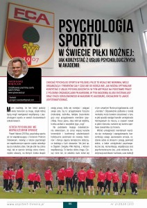 Psychologia sportu w świecie piłki nożnej. Jak korzystać z usług psychologicznych w akademii
