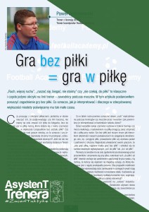 Gra bez piłki = gra w piłkę