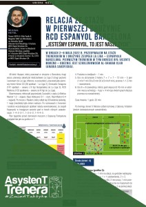 Relacja ze stażu w pierwszej drużynie RCD Espanyol Barcelona