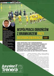 Współpraca obrońców z bramkarzem przy dośrodkowaniach – część I