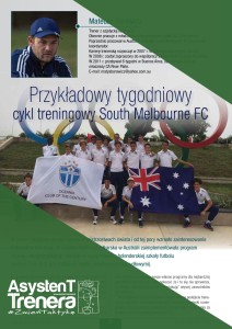 Przykładowy tygodniowy cykl treningowy South Melbourne FC