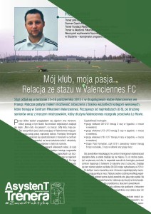 Mój klub, moja pasja. Relacja ze stażu w Valenciennes FC