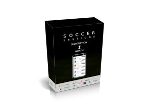 Soccer Sessions dostęp na 1 miesiąc