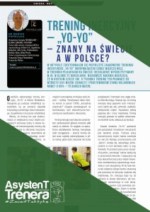 Trening inercyjny - „YO-YO” – znany na świecie, a w Polsce?