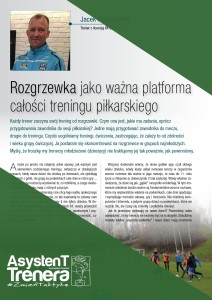 Rozgrzewka jako ważna platforma całości treningu piłkarskiego