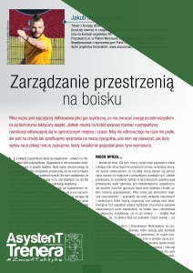 Zarządzanie przestrzenią na boisku