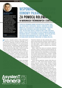 Wspomaganie procesów odnowy piłkarzy nożnych za pomocą rolowania w warunkach treningowych i startowych