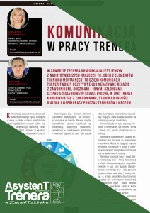 Komunikacja w pracy trenera