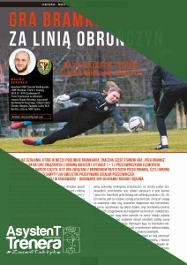 Gra bramkarki za linią obrończyń na przykładzie Śląska Wrocław (kobiety)