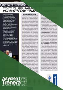 Between promotion and relegation: yo-yo clubs, parachute payments and transfer window
