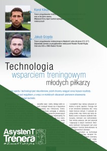 Technologia wsparciem technicznym młodych piłkarzy
