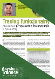 Trening funkcjonalny jako element przygotowania motorycznego w piłce nożnej