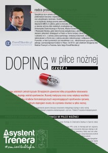 Doping w piłce nożnej – część 1