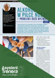 Alkohol w piłce nożnej – problem i duże wyzwanie. Część I