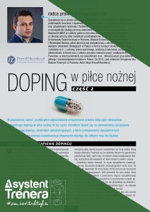 Doping w piłce nożnej. Część II