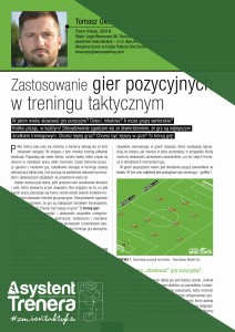 Zastosowanie gier pozycyjnych w treningu taktycznym