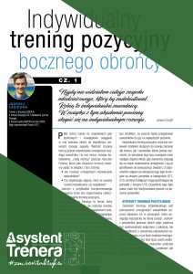 Indywidualny trening pozycyjny bocznego obrońcy