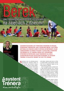 Berek jako obowiązkowy element rozgrzewki na zajęciach z dziećmi