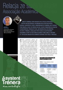 Relacja ze stażu w klubie Associacao Academica de Coimbra