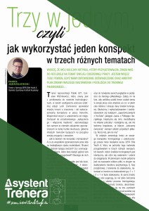 Trzy w jednym, czyli jak wykorzystać jeden konspekt w trzech różnych tematach