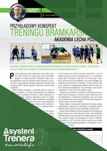 Przykładowy konspekt treningu bramkarskiego – Akademia Lecha Poznań