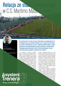 Relacja ze stażu trenerskiego w C.S. Maritimo Madeira Funchal