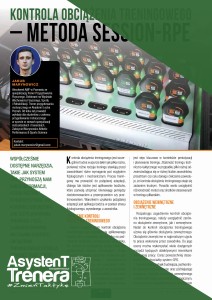 Kontrola obciążenia treningowego – metoda Session-RPE
