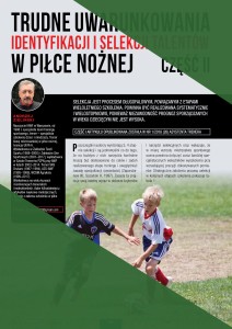 Trudne uwarunkowania identyfikacji i selekcji talentów w piłce nożnej – część II