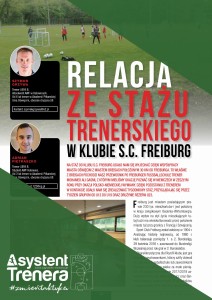 Relacja ze stażu trenerskiego w klubie S.C Freiburg