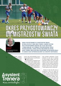 Okres przygotowawczy do Mistrzostw Świata