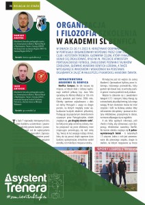 Organizacja i filozofia szkolenia w Akademii SL Benfica