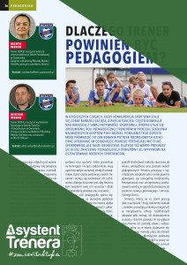 Dlaczego trener powinien być pedagogiem?