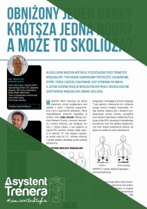 Obniżony jeden bark? Krótsza jedna noga? A może to skolioza?