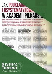 Jak poukładać i usystematyzować szkolenie w akademii piłkarskiej – część I