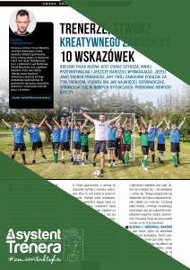 Trenerze, stwórz kreatywnego zawodnika. 10 wskazówek