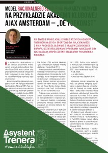 Model racjonalnego szkolenia piłkarzy nożnych na przykładzie akademii klubowej Ajax Amsterdam – „De Toekomst”