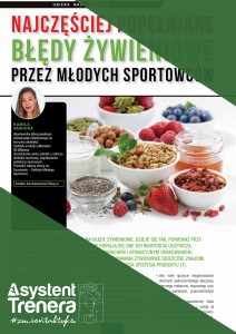 Najczęściej popełniane błędy żywieniowe przez młodych sportowców