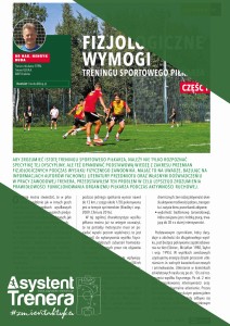 Fizjologiczne wymogi treningu sportowego piłkarza. Część I