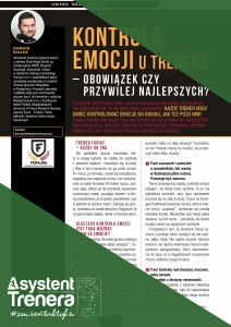 Kontrola emocji u trenera – obowiązek czy przywilej najlepszych?