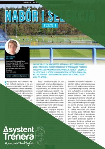 Nabór i selekcja – część I