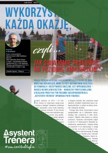 Wykorzystać każdą okazję, czyli jak świadomie pracować na poziomie amatorskim