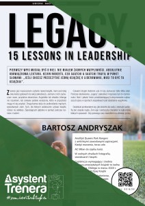 Legacy. 15 lessons in leadership