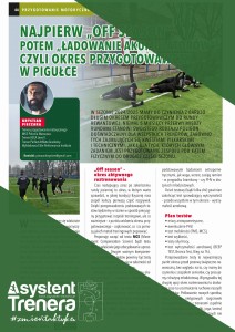 Najpierw „off-season”, potem „ładowanie akumulatorów”, czyli okres przygotowawczy w pigułce