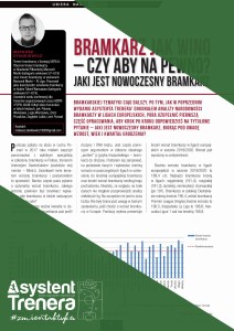 Bramkarz jak wino – czy aby na pewno? Jaki jest nowoczesny bramkarz