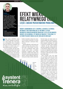 Efekt wieku relatywnego (RAE). Część I – ogólne przedstawienie problematyki