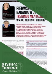 Pierwsze w Polsce badanie w obszarze treningu mentalnego wśród młodych piłkarzy