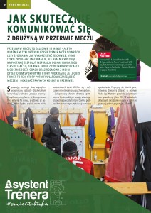 Jak skutecznie komunikować się z drużyną w przerwie meczu