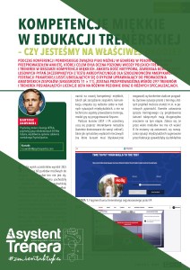 Kompetencje miękkie w edukacji trenerskiej – czy jesteśmy na właściwej drodze?