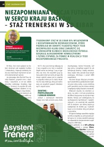 Niezapomniana lekcja futbolu w sercu Kraju Basków – staż trenerski w SD Eibar